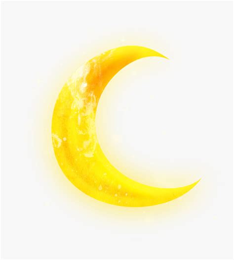 Yellow Moon Clipart