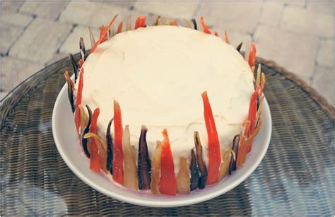 Tropical Carrot Cake With Candied Rainbow Carrots For Rebecca Spache