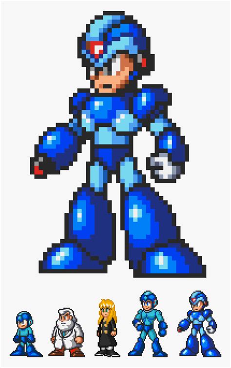 Mega Man X Bit Sprites