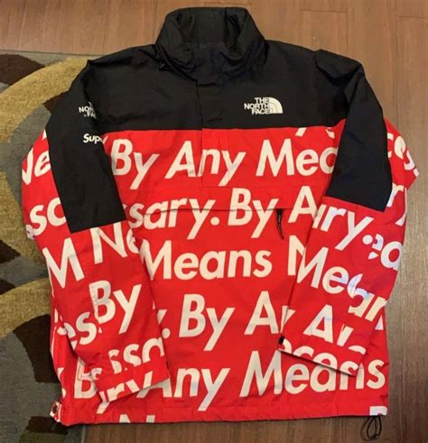 Supreme Supreme By Any Means Necessary Bamn North Face Jacket Grailed