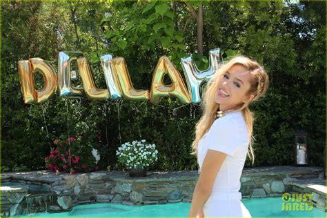 Delilah Belle Hamilin Celebrates 19th Birthday At Pool Party With