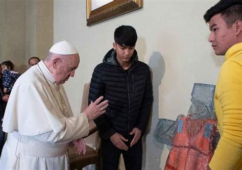 Papa Se Susreo S Izbjeglicama Katoli Ki Tjednik