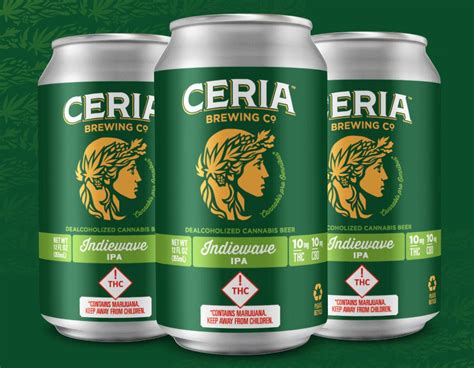 Ceria Brewing Launches Indiewave Dealcoholized Thc Cbd Infused Ipa