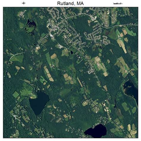 Aerial Photography Map Of Rutland Ma Massachusetts