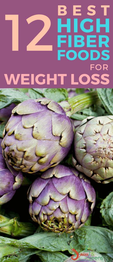 12 Best High Fiber Foods For Weight Loss Spices And Greens Online Weight Loss Coaching