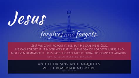 Jesus Forgives And Forgets :: Media :: The Promised Word ||| Touching ...