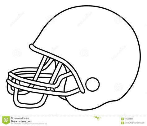 Printable Football Helmet Template Free Printable