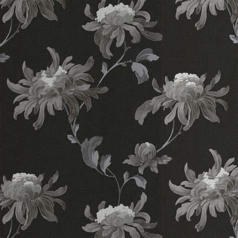 Graham And Brown 56 Sq Ft Fabulous Black Wallpaper 31 160 The Home Depot