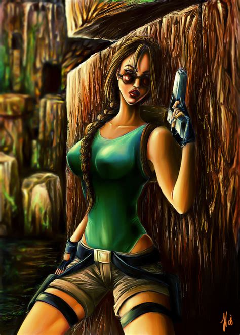 Lara Croft By Daelyth On DeviantArt