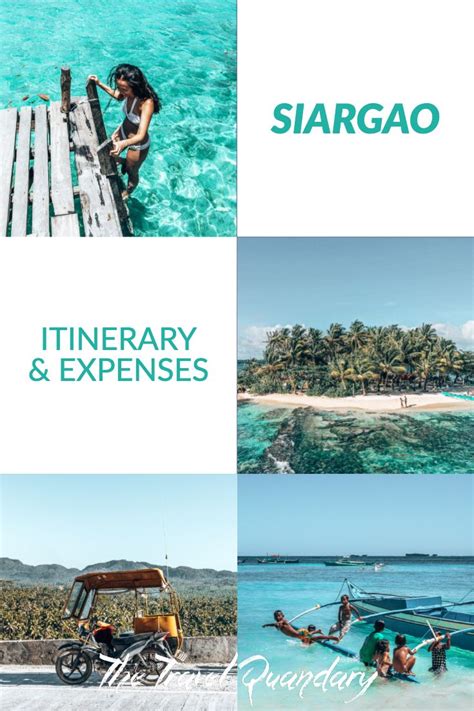 Siargao Itinerary And Expenses The Travel Quandary Philippines