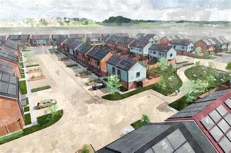 First Look At 130 Home Estate Planned Near North Wales Coast North