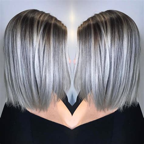 #balayage #balayagehair #balayagedenver #hairbynatalia #modernsalon silver and ash blonde ombre looks are relatively new additions to the styling scene. 10 Blonde Balayage Hair Color Ideas in Beige Gold Silver ...