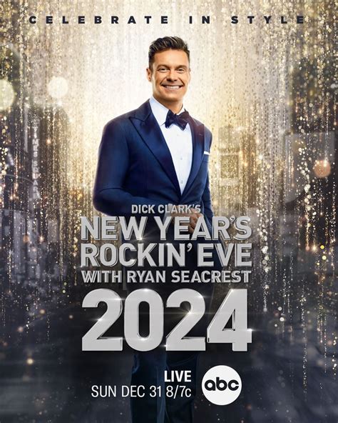 ‘dick clark s new year s rockin eve with ryan seacrest 2024 ′ watch live for free 12 31 23