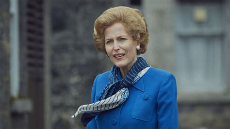 the crown season 4 how gillian anderson really felt about playing margaret thatcher