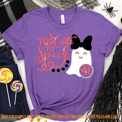too cute to spook svg halloween svg ghost svgs ghost monogram svg ghost svg boo svg halloween