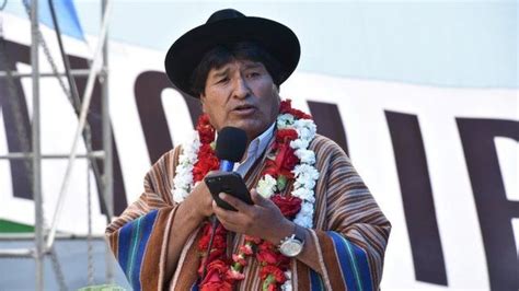 No Quiero Pero No Puedo Decepcionar A Mi Pueblo Evo Morales Habla