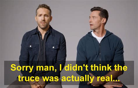 Hugh Jackman Trolls Ryan Reynolds By Creating A Hilarious Ad For His