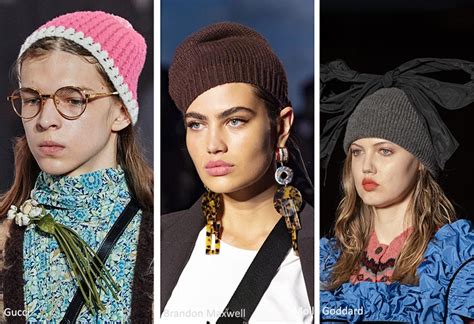Fall Winter 2020 2021 Hat Trends Caps Trend Fashion Fall Winter Trends