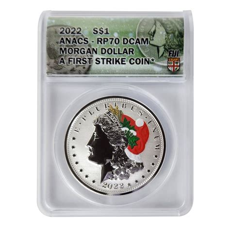 2022 Colorized Reverse Proof Morgan Rp70 Us Coins