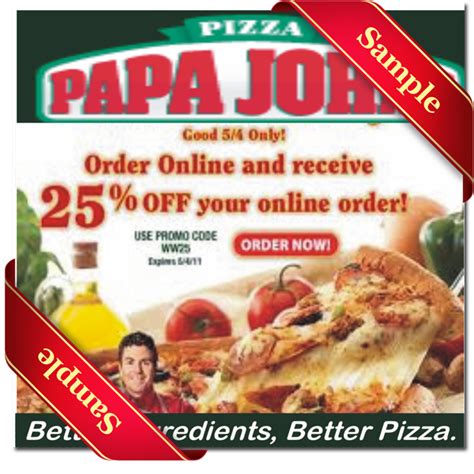 End Promo Code Know How Papa Johns Promo Codes 2013 Coupon Code Discount