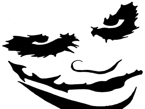 Free Printable Joker Pumpkin Stencil Printable Templates