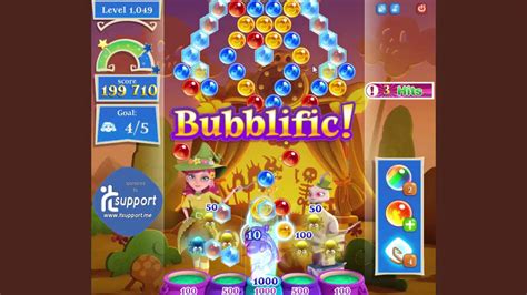 Bubble Witch Saga 2 Level 1049 Youtube
