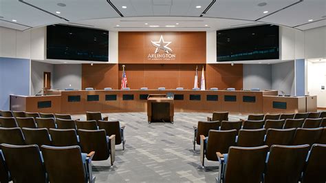 Arlington Downtown Library And City Council Chambers