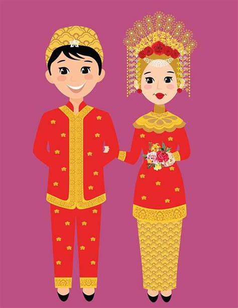 Karikatur Pernikahan Adat Jawa