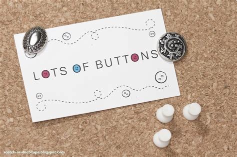 Button Pins · How To Make A Push Pin · Home Diy On Cut Out Keep