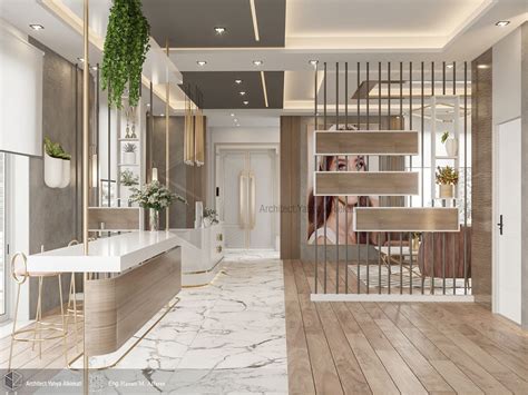 Beauty Salon Reception In 2022 Salon Interior Design Spa Interior