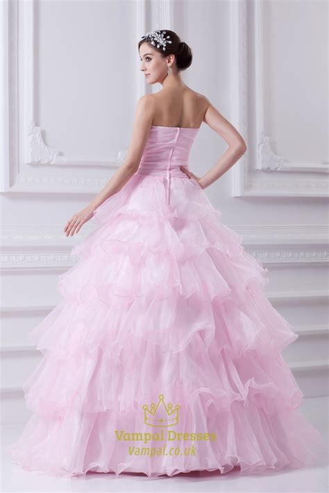 Light Pink Quinceanera Dresses 2016pink Ball Gown Prom