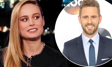 Brie Larson Was Nervous To Meet Bachelor Star Nick Viall
