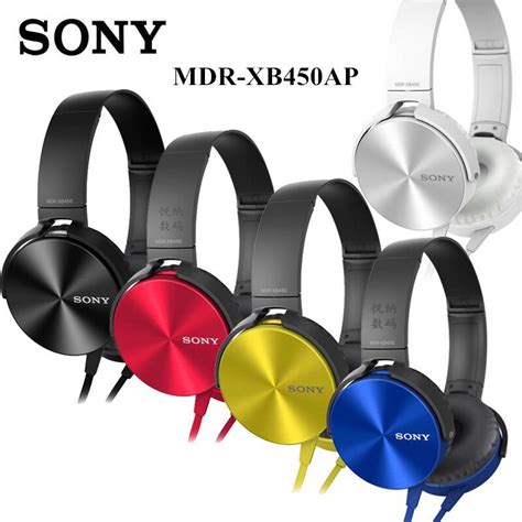 Sony Mdr Xb450ap Extra Bass Smartphone Headset Earphones Shopee