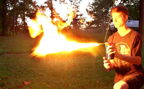 Jake Makes Guide To Flammable Aerosols