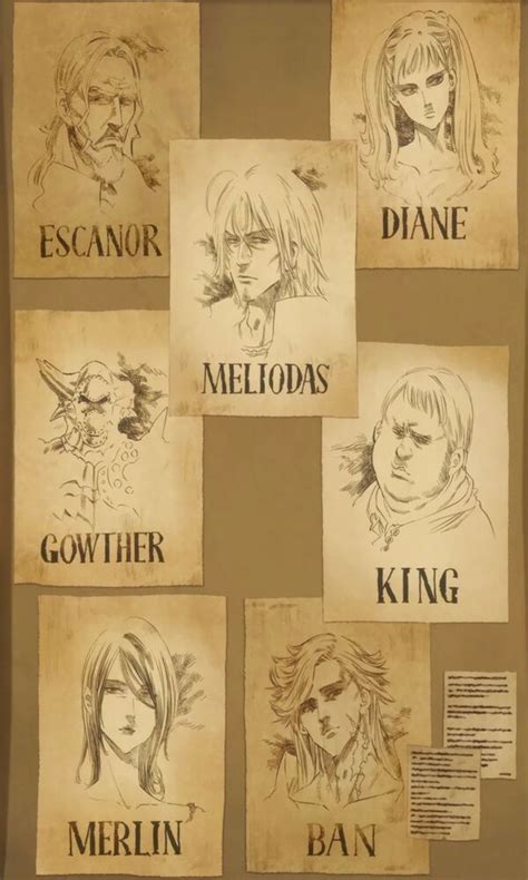 Seven Deadly Sins Wanted Poster 25 In X 15 In Fast