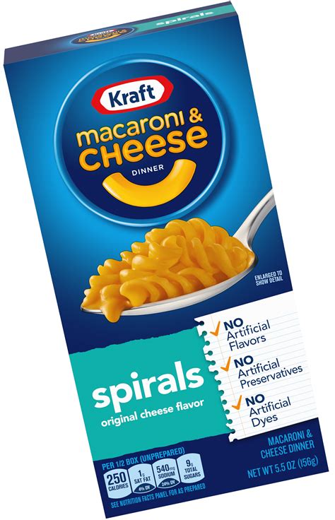 Spirals Original Macaroni And Cheese Dinner