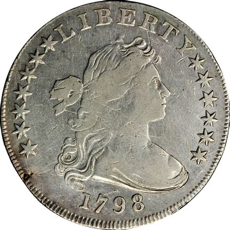 Value Of A 1798 Bb 103 Draped Bust Silver Dollar Rare Coin Buyers