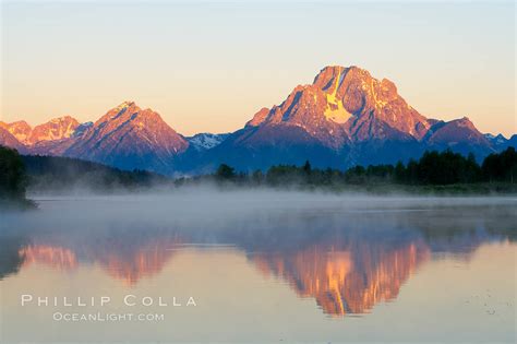 Oxbow Bend And Mount Moran Grand Teton National Park Wyoming