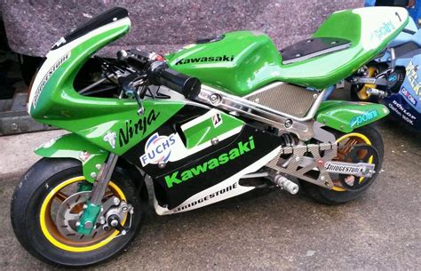 Kawasaki Ninja Race Replica Mini Moto Race Tuned Fast Ex Cond In