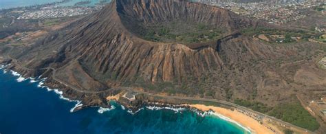 Waikiki Crater On Oahu
