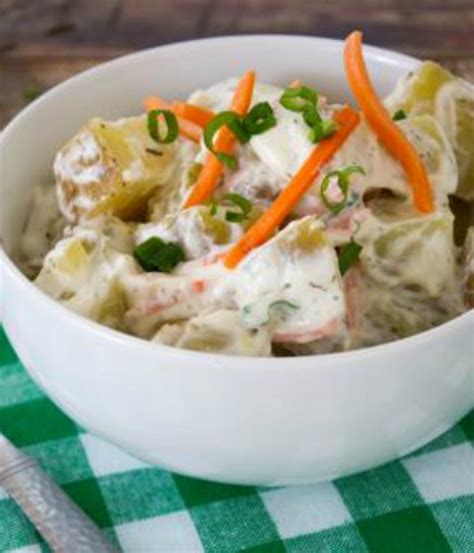 Horseradish Dill Potato Salad My Recipes 4u
