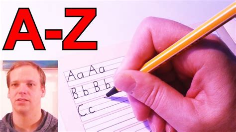 Buchstaben Schreiben Und Aussprache Lernen Alphabet Anlaut