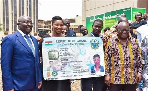Ghanas National Identity Card Now To Be Used As An E Passport In