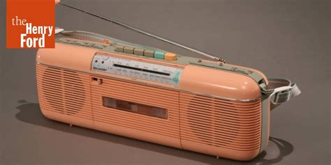 Consumer Electronics Vintage Sharp Qt 5 P Pink Amfm Portable Radio