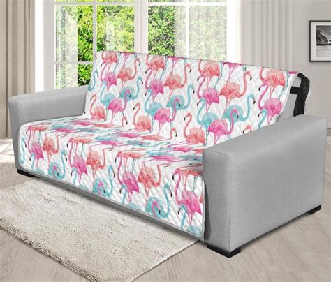 Flamingo Futon Sofa Cover Your Amazing Design