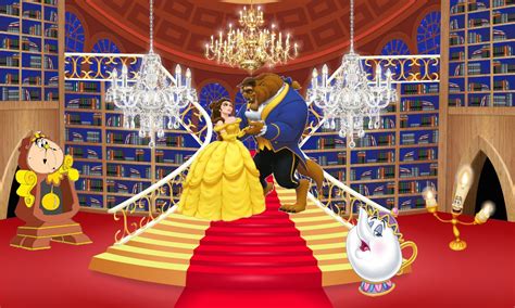 Painel Bela E A Fera Escada Lona Banner Disney3,0 Por 2 - R$ 119,90 em Mercado Livre
