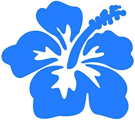 Blue Hawaiian Flower Border Clip Art Library Clip Art Library