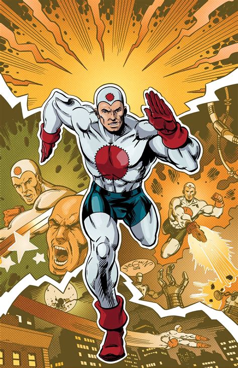 The Atomic Thunderbolt Dc Comics Artwork Justice League Comics