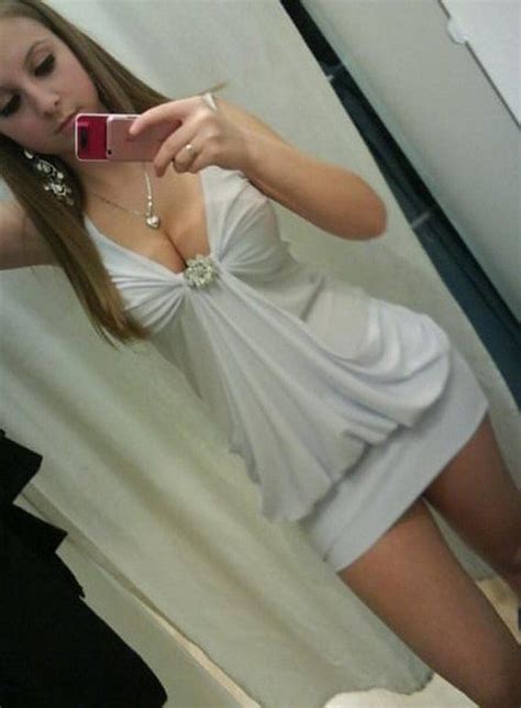 Amazing Teen In Tight White Dress Self Shot Tight Dresses Cute Dresses