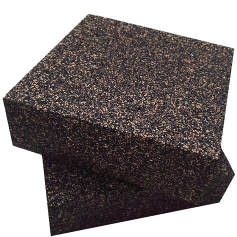 Anti Vibration Isolation Pads Composed Of Rubber And Cork Thick